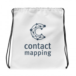 Contact Mapping - Drawstring Bag